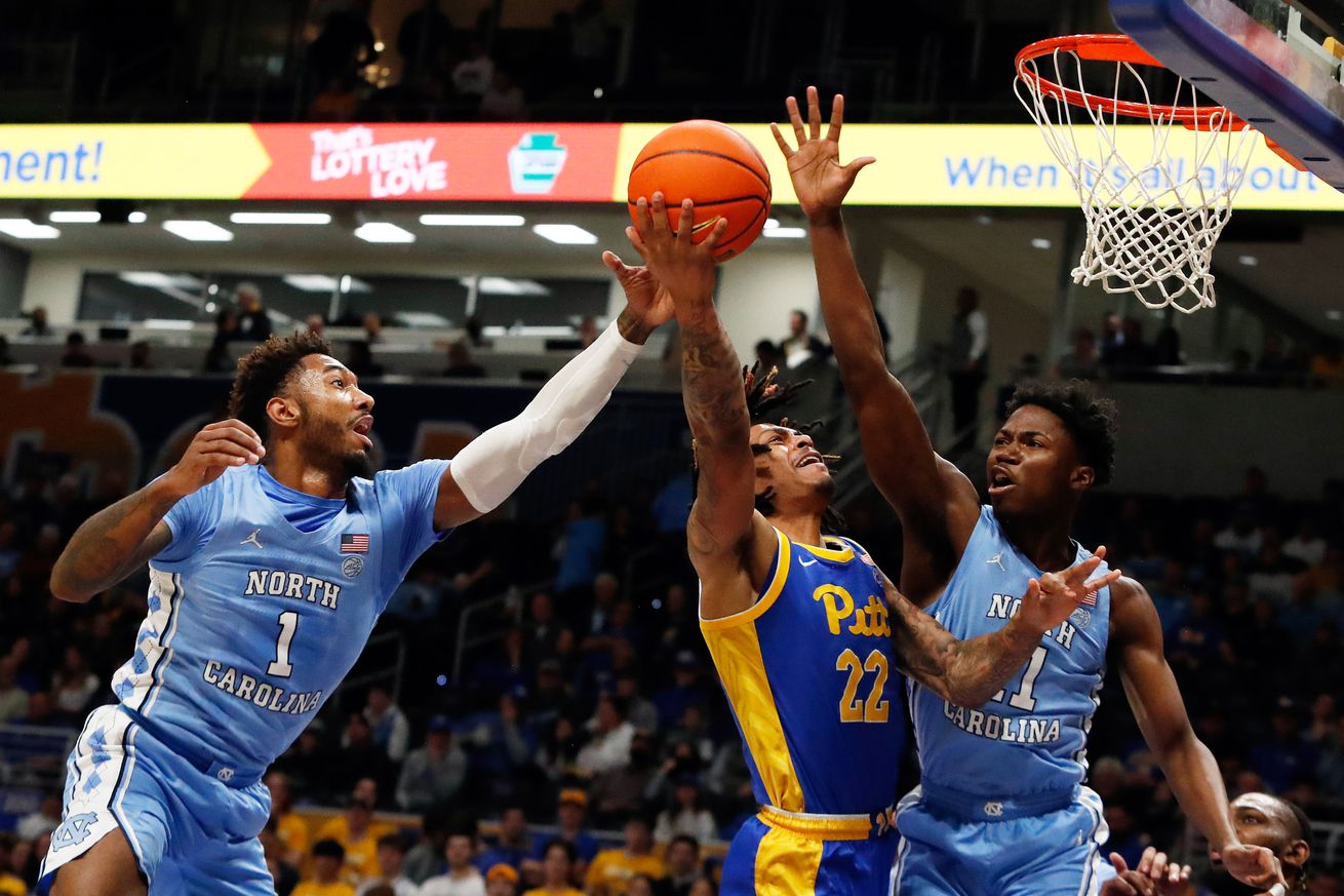 NCAA Basketball: North Carolina at Pittsburgh