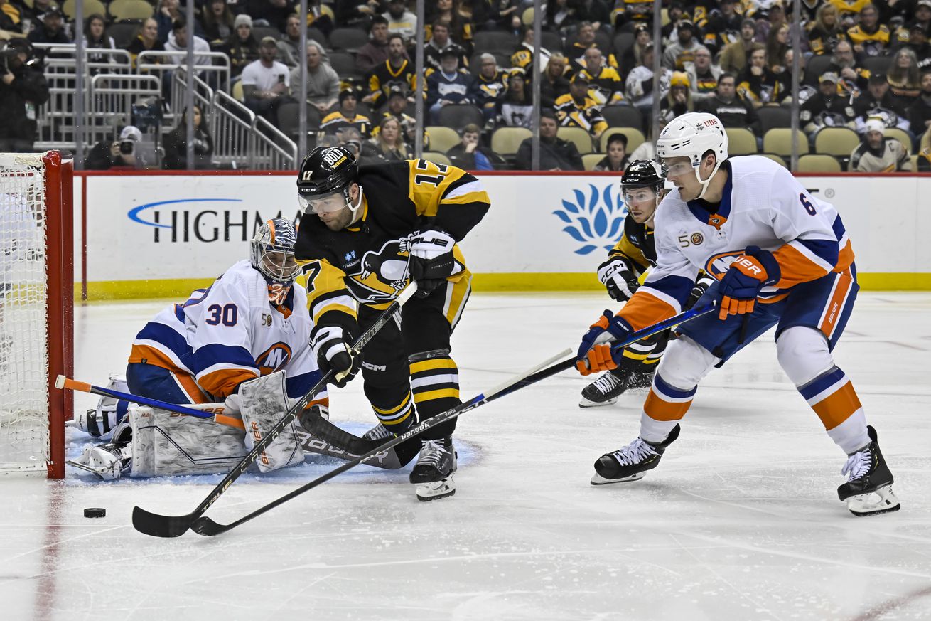 NHL: FEB 20 Islanders at Penguins