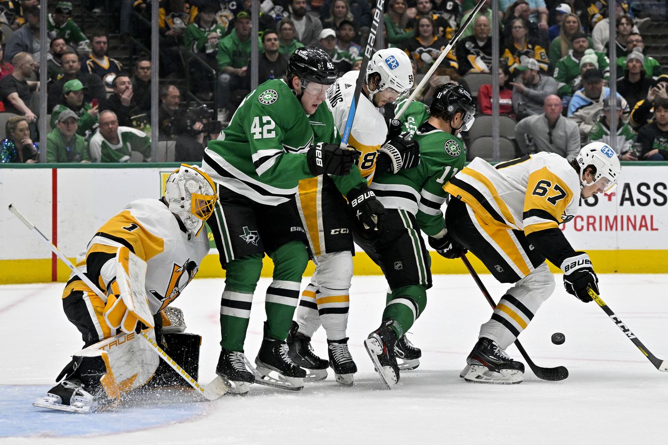 NHL: Pittsburgh Penguins at Dallas Stars