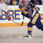 Brett hull; sweater number 16