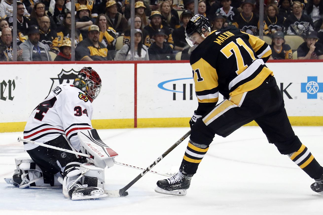 NHL: Chicago Blackhawks at Pittsburgh Penguins