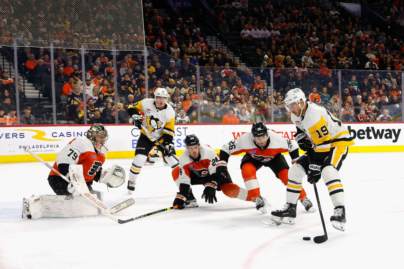 Pittsburgh Penguins v Philadelphia Flyers