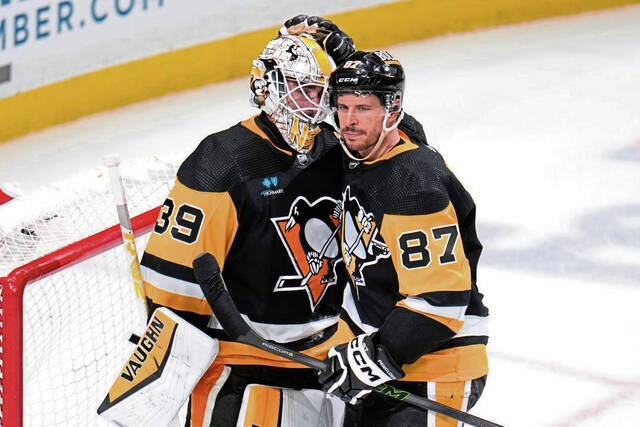 Pittsburgh Penguins forward Sidney Crosby and goaltender Alex Nedeljkovic will miss the 2024 Stanley Cup playoffs.