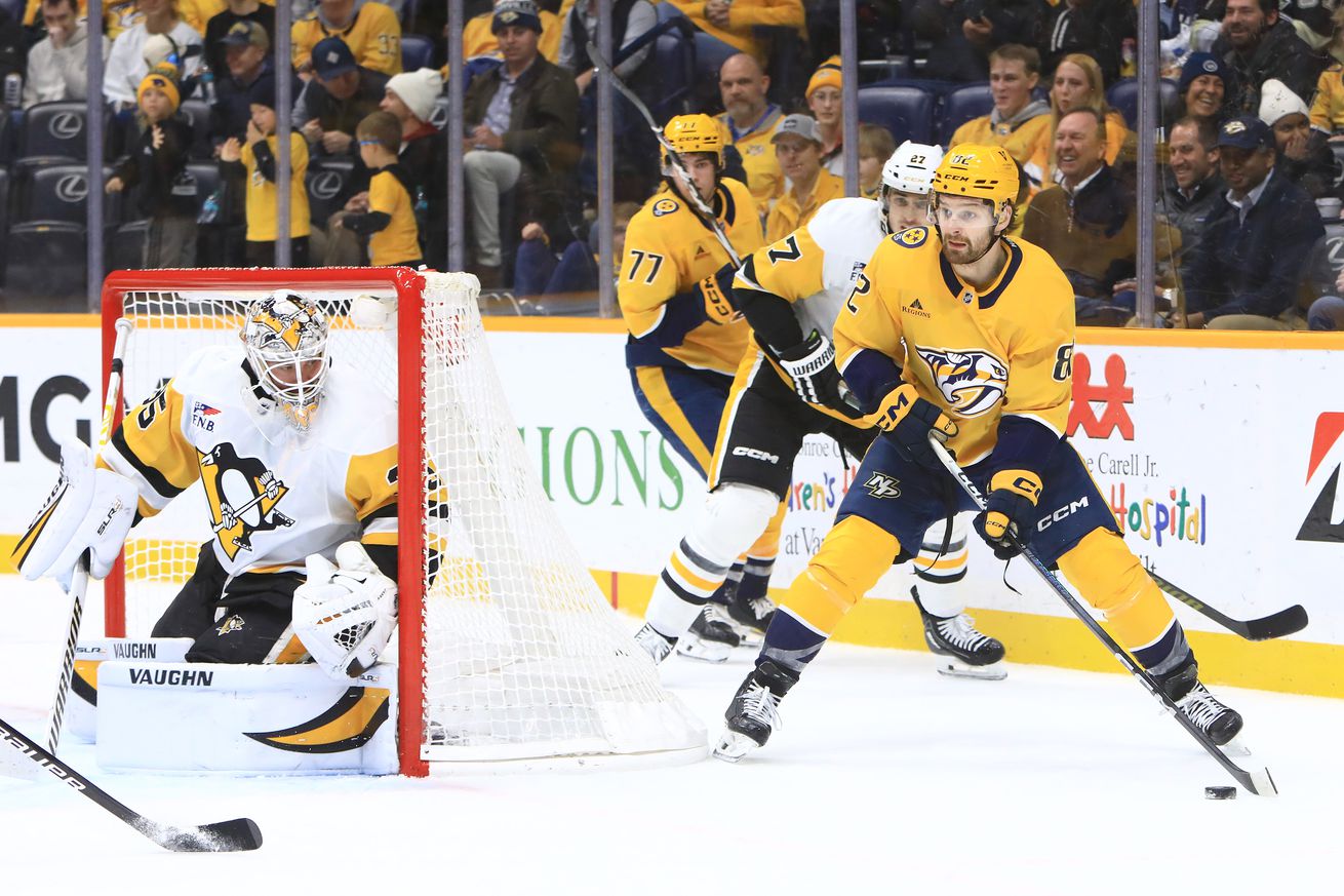 NHL: DEC 19 Penguins at Predators