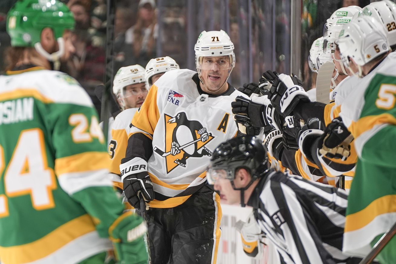 Pittsburgh Penguins v Minnesota Wild