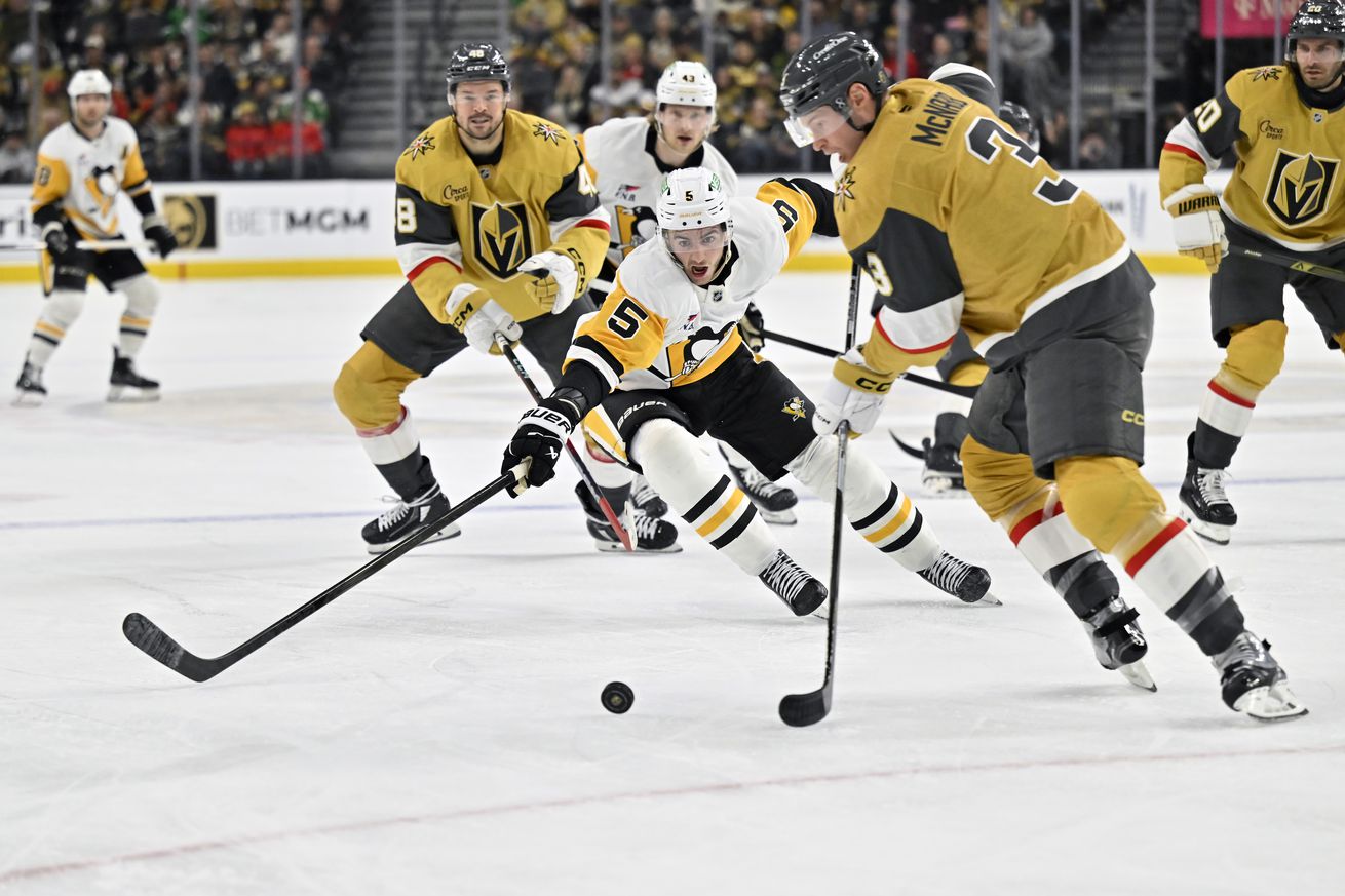 Pittsburgh Penguins v Vegas Golden Knights
