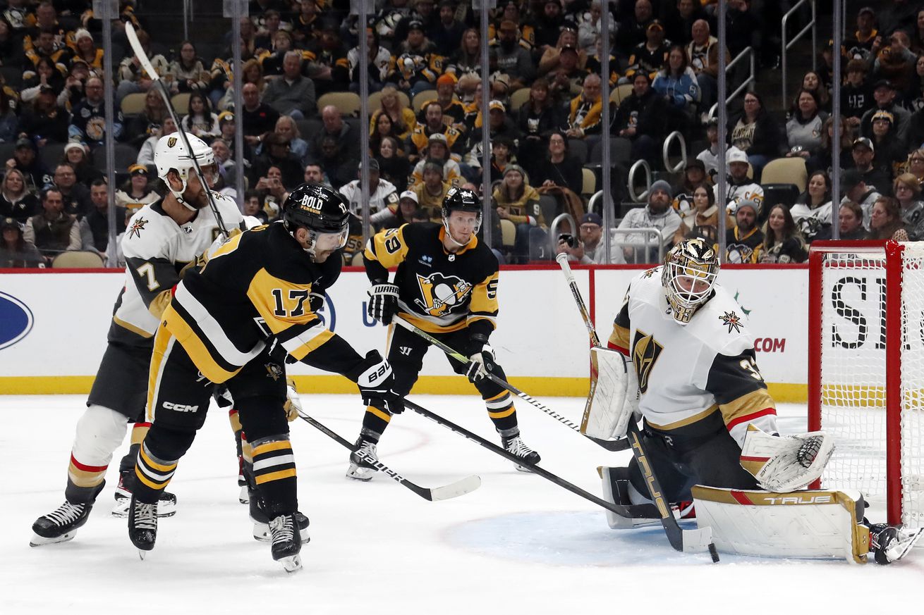 NHL: Vegas Golden Knights at Pittsburgh Penguins