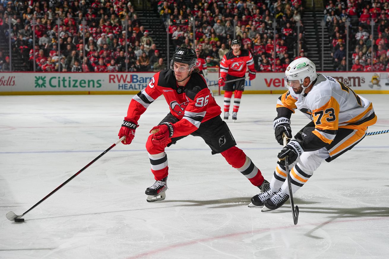 Pittsburgh Penguins v New Jersey Devils