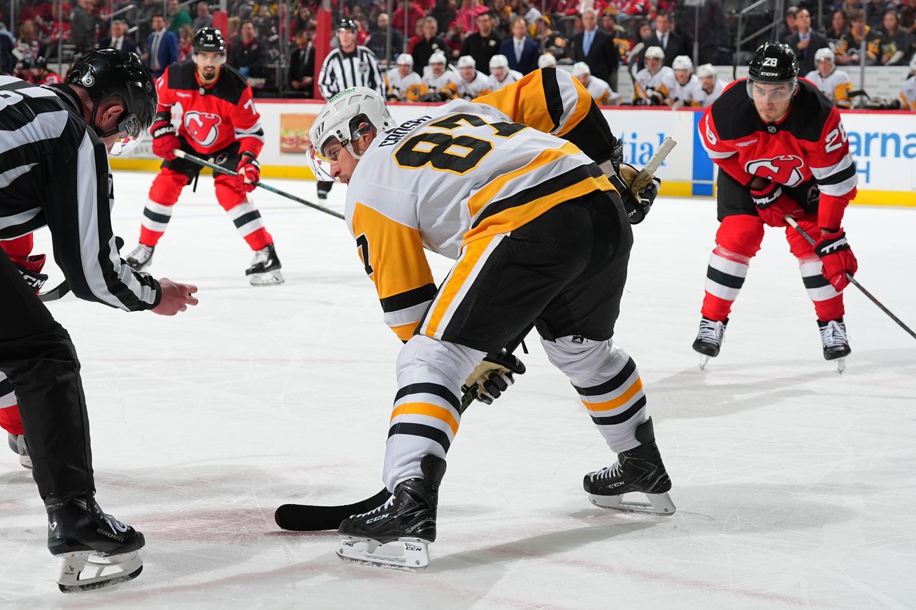 Pittsburgh Penguins v New Jersey Devils
