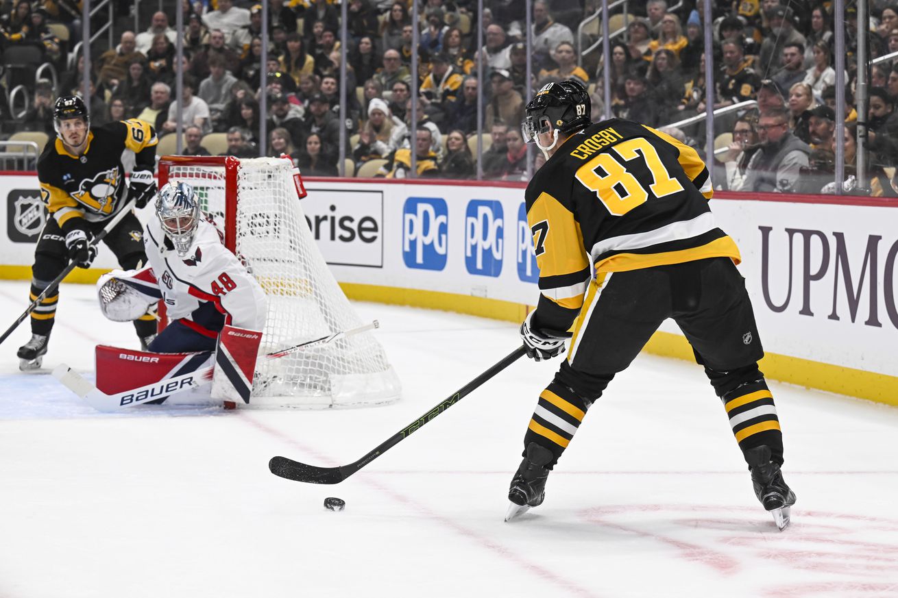 NHL: FEB 22 Capitals at Penguins