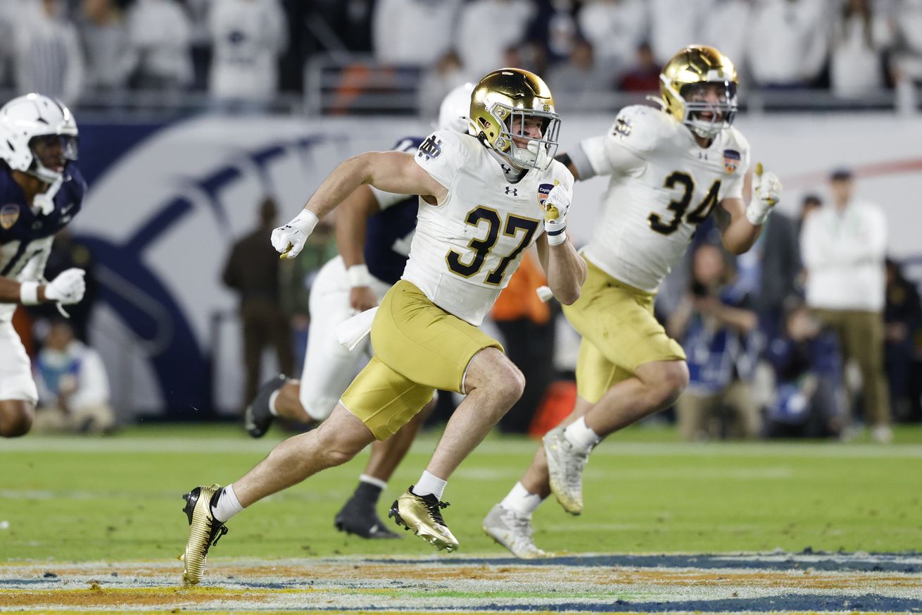 COLLEGE FOOTBALL: JAN 09 CFP Semifinal Capital One Orange Bowl - Notre Dame vs Penn State