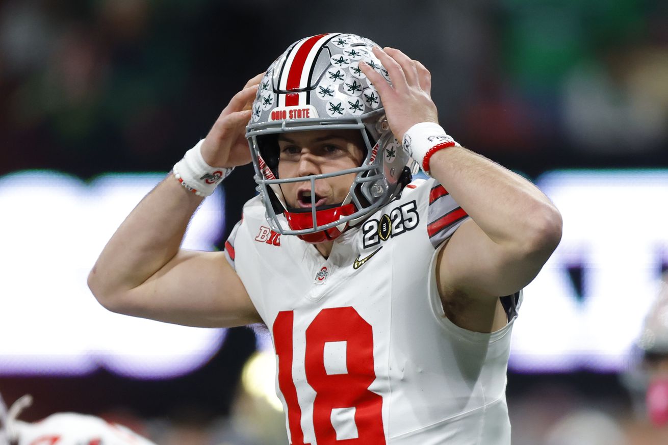 2025 CFP National Championship Presented by AT&T- Ohio State v Notre Dame