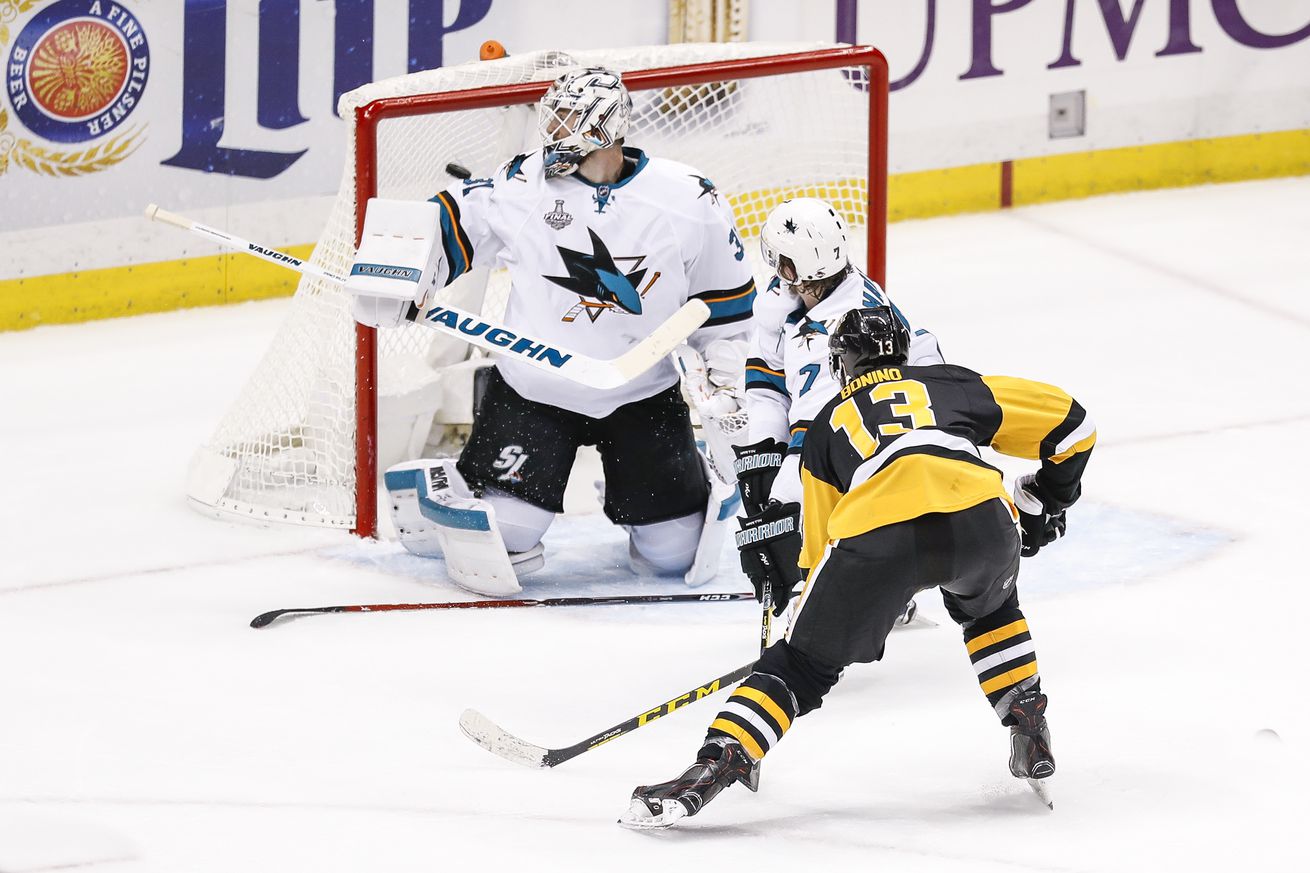 NHL: MAY 30 Stanley Cup Final - Game 1 - Sharks at Penguins