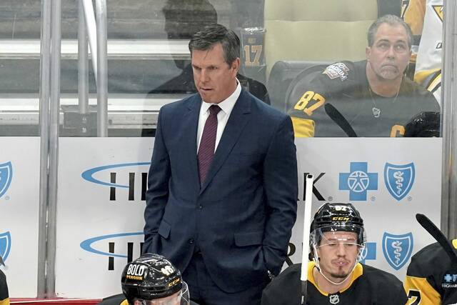 Mike Sullivan was introduced as head coach of the New York Rangers on Thursday.