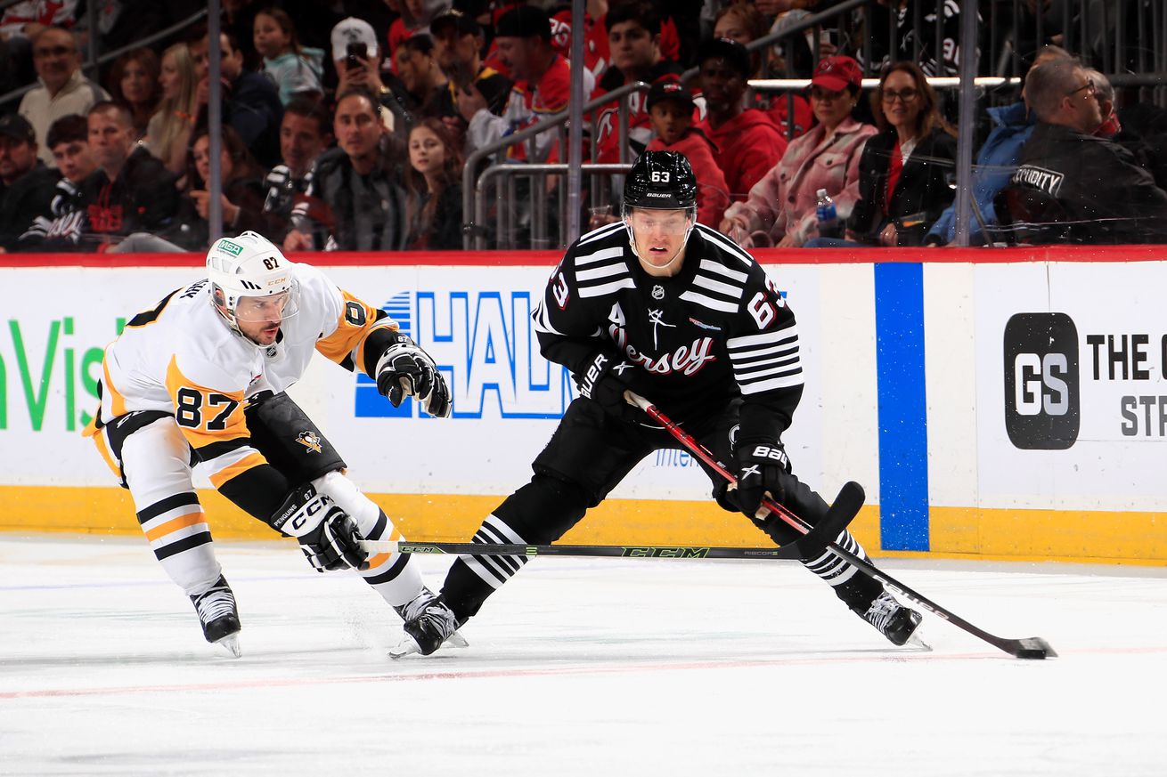 Pittsburgh Penguins v New Jersey Devils