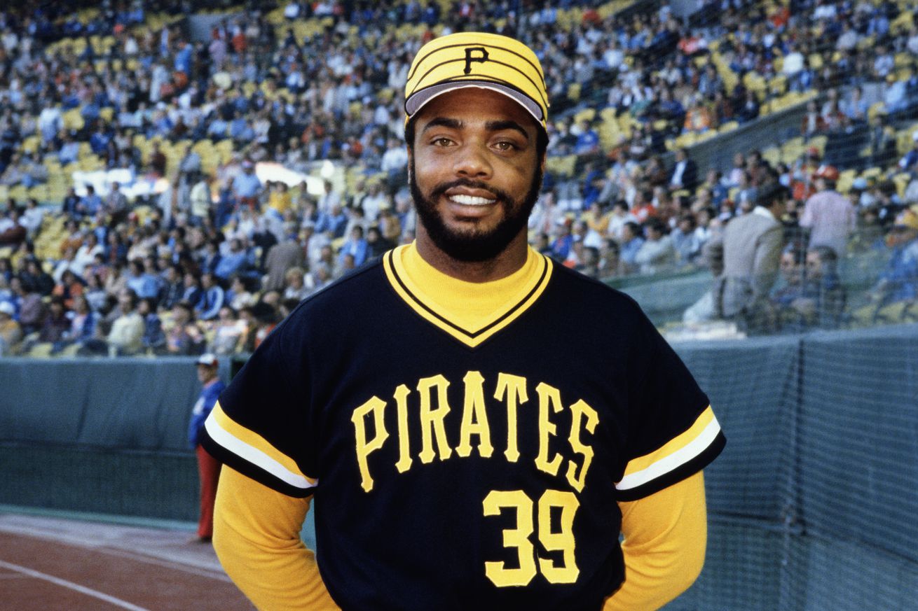 Outfielder Dave Parker of the Pittsburgh Pirates