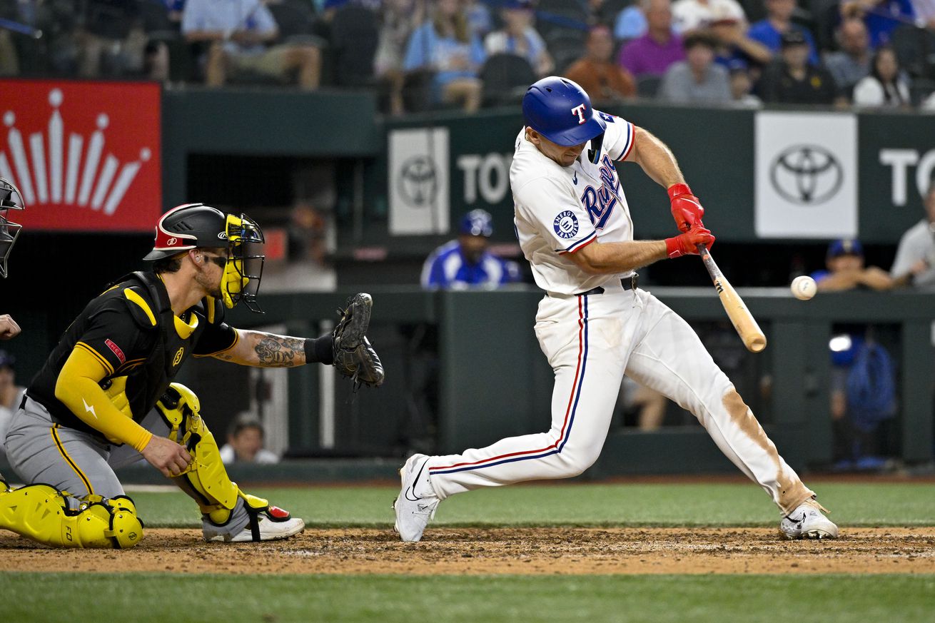 MLB: Pittsburgh Pirates at Texas Rangers