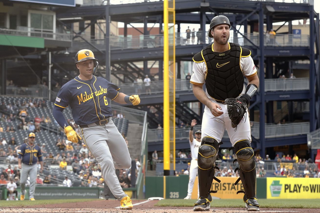 MLB: Milwaukee Brewers at Pittsburgh Pirates