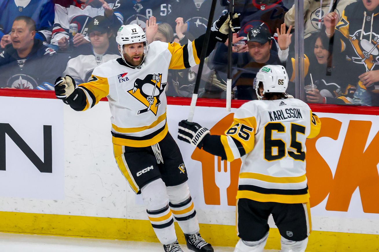 Pittsburgh Penguins v Winnipeg Jets