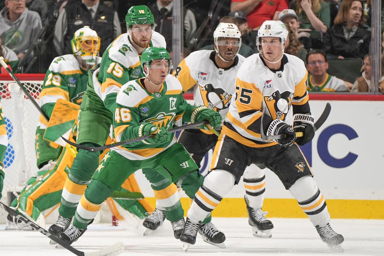 Pittsburgh Penguins v Minnesota Wild