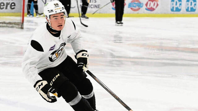 The Penguins selected defenseman Finn Harding in the seventh round (No. 223 overall) in the 2024 draft.