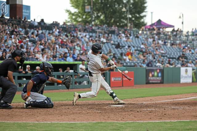 Pirates prospect Will Taylor plays for the High-A Greensboro Grasshoppers during the 2025 season.
