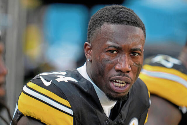 Joey Porter Jr. has had a different pair of fellow starting cornerbacks alongside him for each of his three NFL seasons with the Pittsburgh Steelers.
