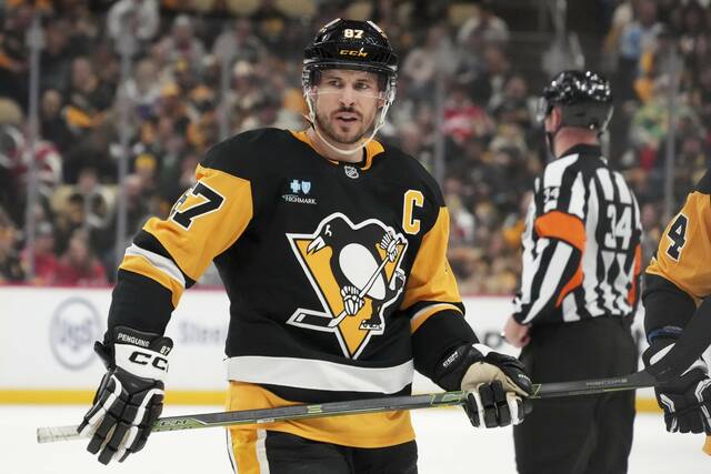 In 80 games last season, Penguins forward Sidney Crosby had 91 points (33 goals, 58 assists).