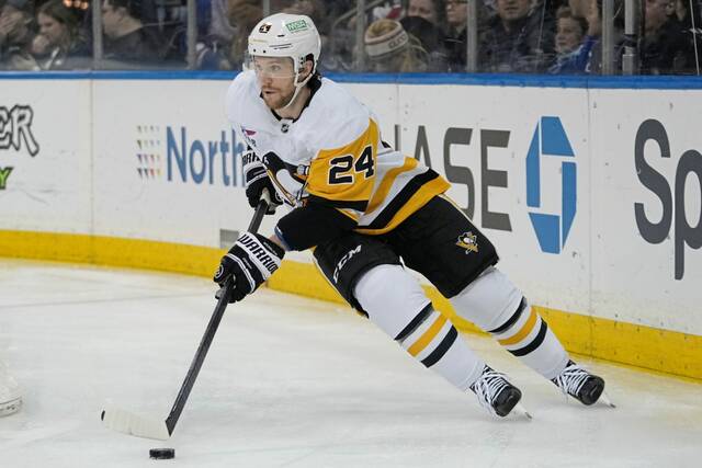 In 82 games with the Penguins last season, defenseman Matt Grzelcyk scored 40 points (one goal, 39 assists).