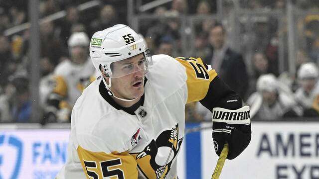 In 79 games last season, Penguins forward Noel Acciari scored 12 points (five goals, seven assists).