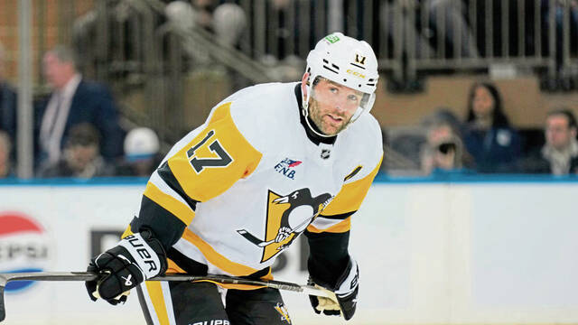 In 71 games last season, Penguins forward Bryan Rust scored 65 points (31 goals, 34 assists).