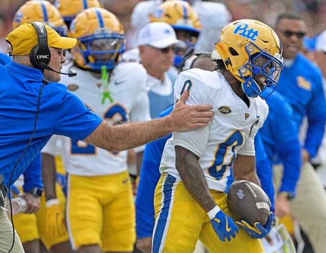 Pitt running back Desmond Reid returned against Florida State after missing time with injury.