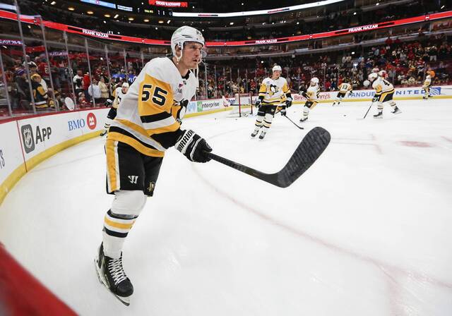 Penguins forward Noel Acciari is in the final year of a three-year contract with a salary cap hit of $2 million.