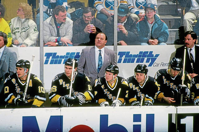 Scotty Bowman spent three seasons with the Penguins, including two as head coach.