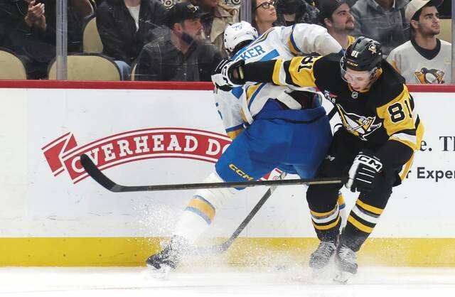 Pittsburgh Penguins center Ben Kindel (81) has two goals so far this season.