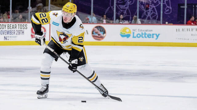 In 16 games with the Wilkes-Barre/Scranton Penguins this season, forward Sam Poulin has 15 points (seven goals, eight assists).