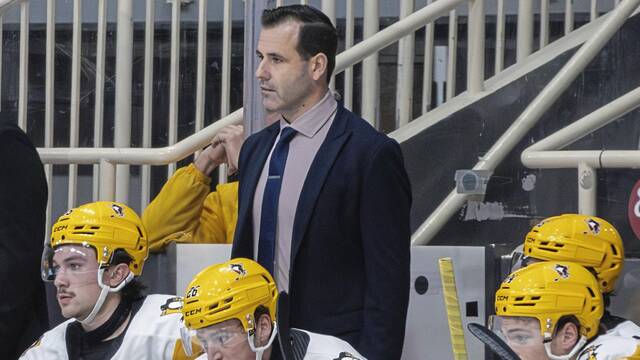 Kirk MacDonald is in his second season as head coach of the Wilkes-Barre/Scranton Penguins (KDP Studio).