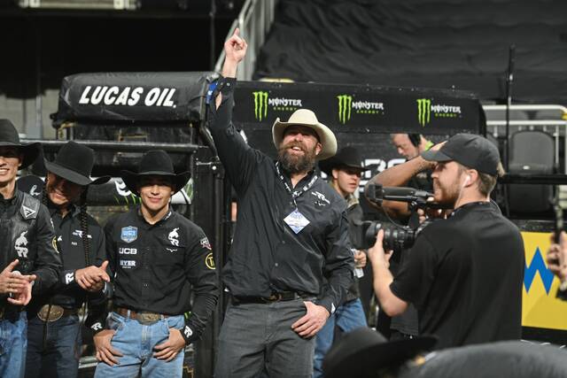 Former Steelers player Brett Keisel during the first round of the Pittsburgh Unleash the Best event earlier this year. (Josh Homer | Bull Stock Media)